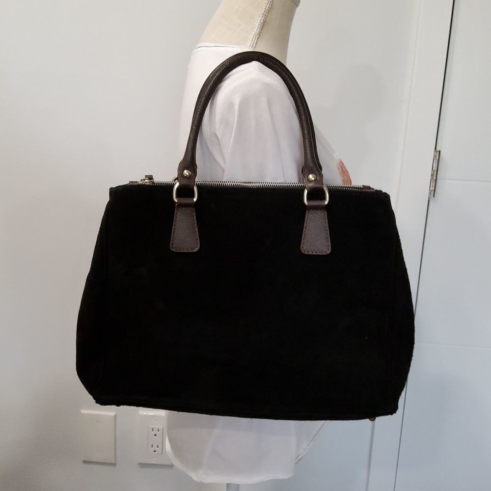 Borse in Pelle Suede Tote/Crossbody Made in Italy